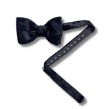 Black Velvet Pre Tied Bow Tie